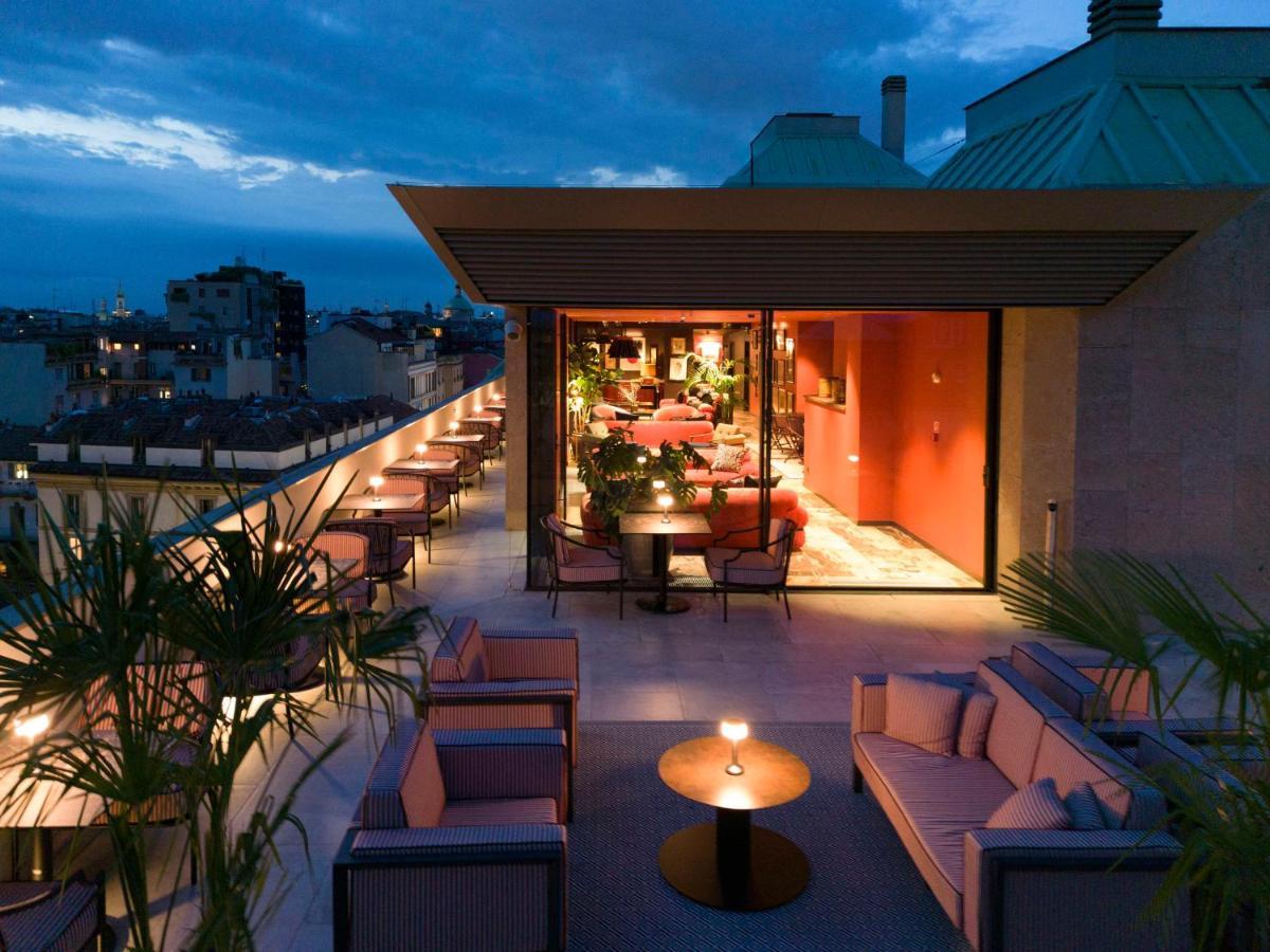 Radisson Collection Hotel, Santa Sofia Milano Ngoại thất bức ảnh The rooftop bar at the Hotel